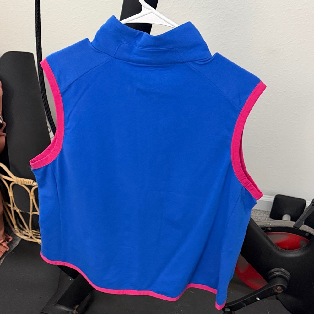 RLX Ralph Lauren Blue and Pink Women's Vest - Picture 3 of 4